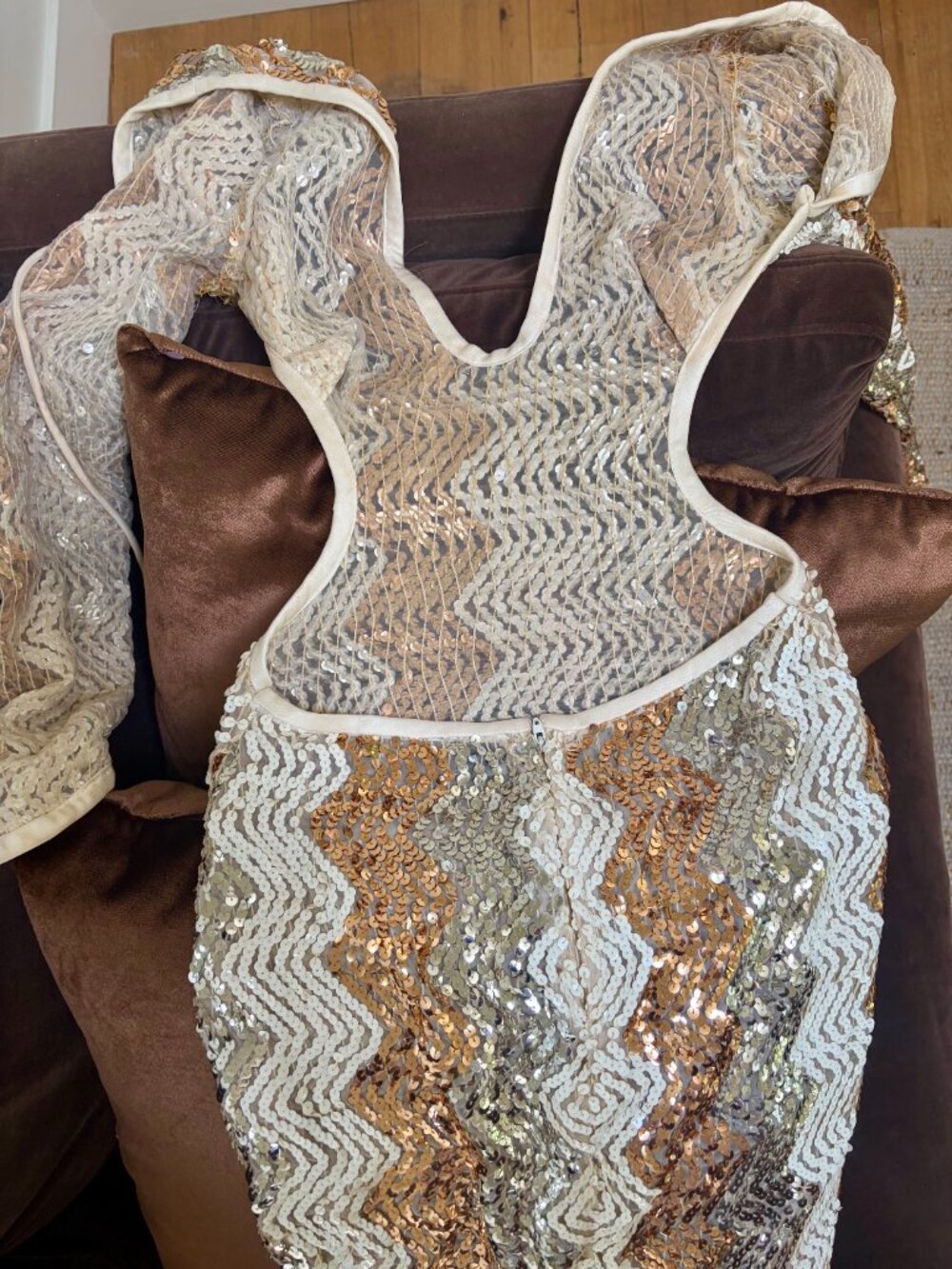 Missoni Vintage Sequin Backless Gown - Picture 6 of 15